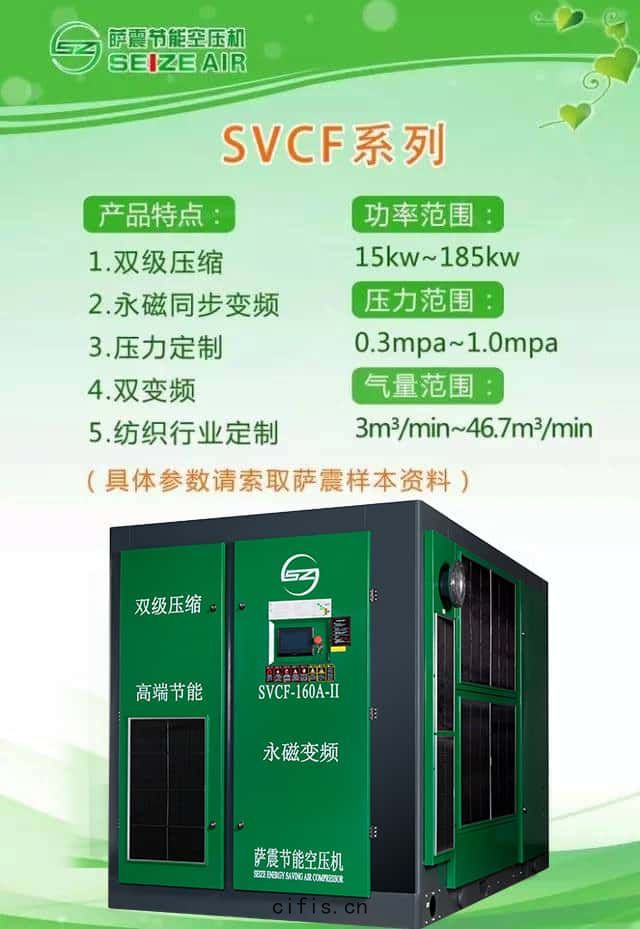 薩震(zhèn)節能空(kōng)壓機(jī)